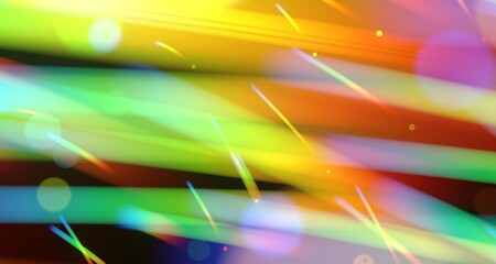 Abstract Light Streaks