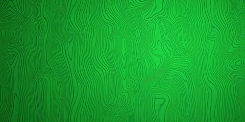 Fototapeta premium Abstract Green Swirling Lines, a Pattern Reminiscent of Wood Grain, with a Subtle Depth and Texture