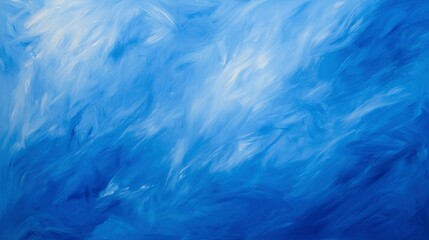 Obraz premium Abstract Blue And White Paint Strokes Texture
