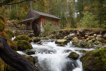 Wassermühle bei Golling in Salzburg
