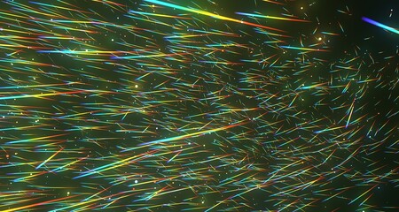 Abstract Light Streaks