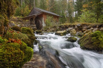 Wassermühle bei Golling in Salzburg