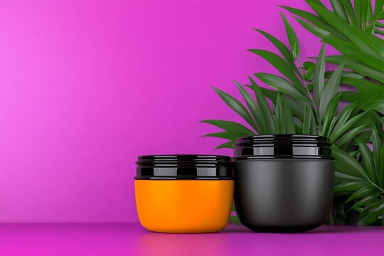 A sleek, modern product label featuring a bold guarantee badge with vibrant colors and metallic accents