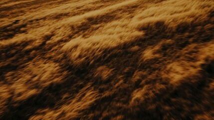 Fototapeta premium Abstract Golden Brown Texture Field Of Grass