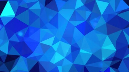 Fototapeta premium Abstract geometric pattern with shades of blue and a subtle gradient effect, creating a visually appealing and dynamic background.