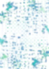 An abstract transparent psychedelic wavy vignette border design element.