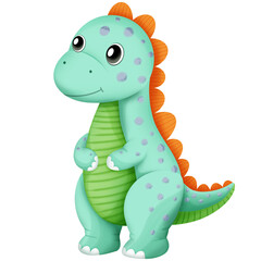 Fototapeta premium dinosaur cartoon