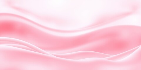 Fototapeta premium Abstract Soft Pink Draped Fabric Background with Gentle Waves and Gradual White Gradient