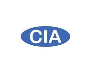 CIA logo design vector template. CIA