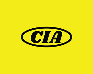 CIA logo design vector template. CIA