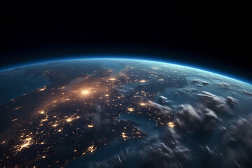 Obraz premium earth in space