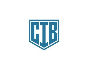 CIB logo design vector template. CIB