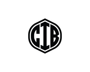 CIB logo design vector template. CIB