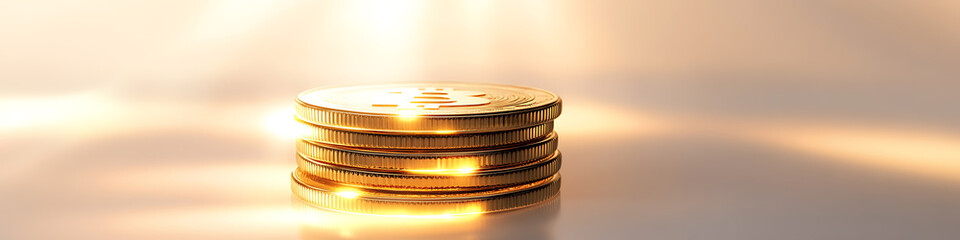 Obraz premium Investing in financial growth impact of cryptocurrency on wealth in modern economy