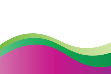 abstract green background with waves