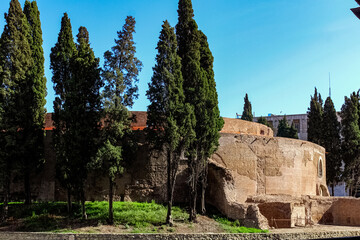 Il Mausoleo di Augusto. Roma, Italia