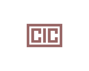 CIC logo design vector template. CIC