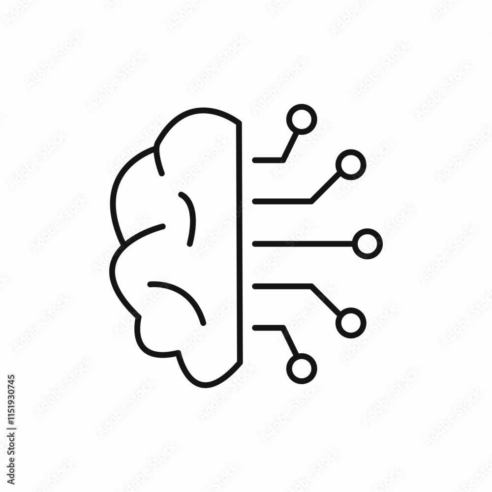 Poster data server cloud computing network icon vector sign