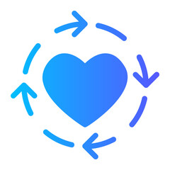 core value gradient icon