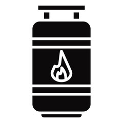 Gas Cylinder Icon