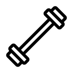 Gym dumbell icon