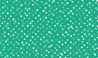 Polka dot pattern with colorful round spots, ideal for textile fabrics, seamless wallpapers, and abstract backgrounds with a geometric touch.