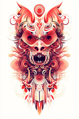 Maori Tribal illustration