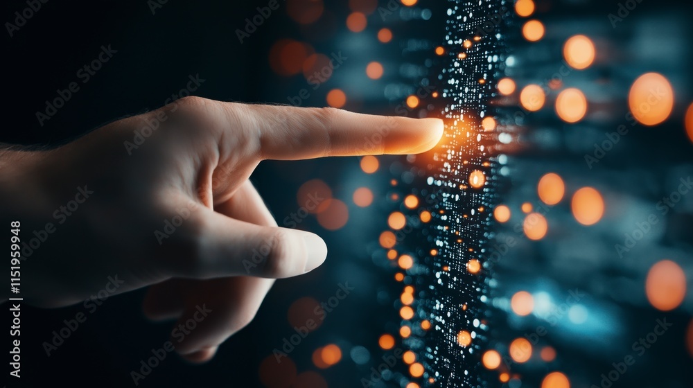 Poster digital interaction with data visualization: a close-up on collaborative computing and innovative te