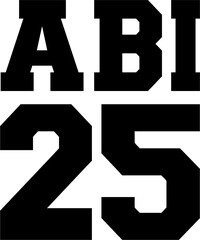Abitur 2025 Design