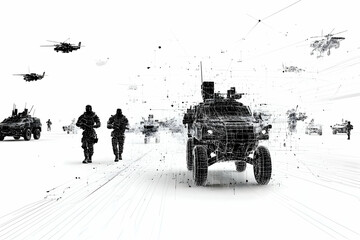 Modern Military Warfare Combat  - Advanced Battlefield Strategy