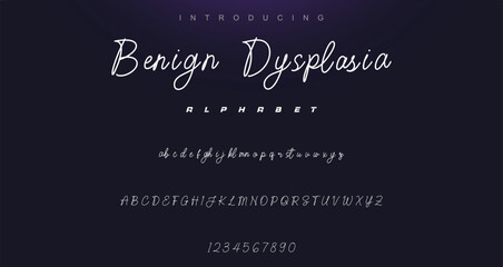 Hand drawn vector alphabet. Modern monoline signature script font. Elegant Signature Font. Best Alphabet Beautiful Calligraphy Signature Font lettering