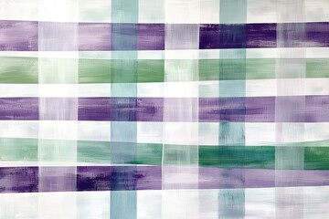 Green and purple stripes creating checkered pattern background