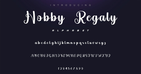 Hand drawn vector alphabet. Modern monoline signature script font. Elegant Signature Font. Best Alphabet Beautiful Calligraphy Signature Font lettering