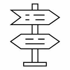 Directional Signpost Vector Bundle Design.