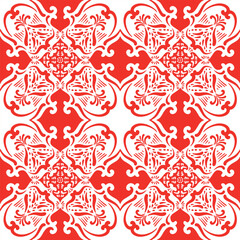 Adobe Illustrator Artwork Artistic pattern in Christmas style is suitable for textiles and decor, Seamless pattern vector