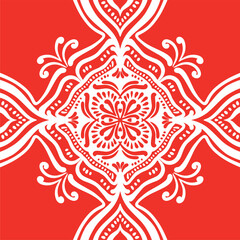 Adobe Illustrator Artwork Artistic pattern in Christmas style is suitable for textiles and decor, Seamless pattern vector