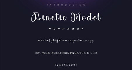 signature Font Calligraphy Logotype Script Brush Font Type Font lettering handwritten