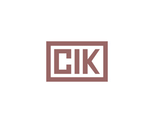 CIK logo design vector template. CIK