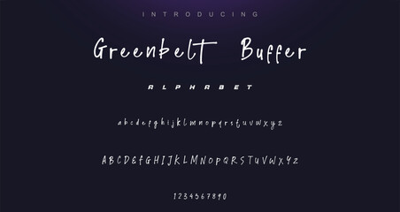 signature Font Calligraphy Logotype Script Brush Font Type Font lettering handwritten