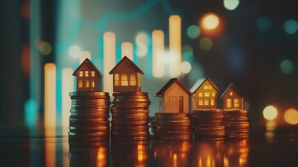 The Houses on Stacked Coins