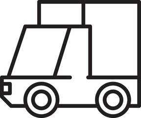 lorry truck icon