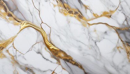 elegant white marble texture with gold veins and speckles ideal for backgrounds designs and digital artwork creations