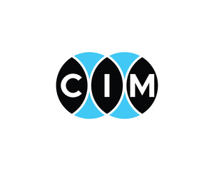 CIM logo design vector template. CIM