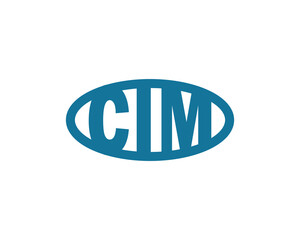 CIM logo design vector template. CIM
