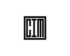 CIM logo design vector template. CIM