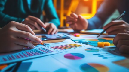 The Hands Analyzing Data