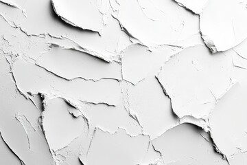 Obraz premium white cosmetic clay powder texture, mineral clay mask background, Generative AI