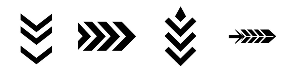 Iconic modern rally racing stripes symbol.