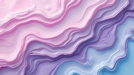Abstract Pastel Swirls: A Dreamy Digital Painting