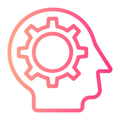 intelligence gradient icon